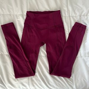 Lululemon. All the Right Places Pant II 28”. Color: Marvel. Size 2.